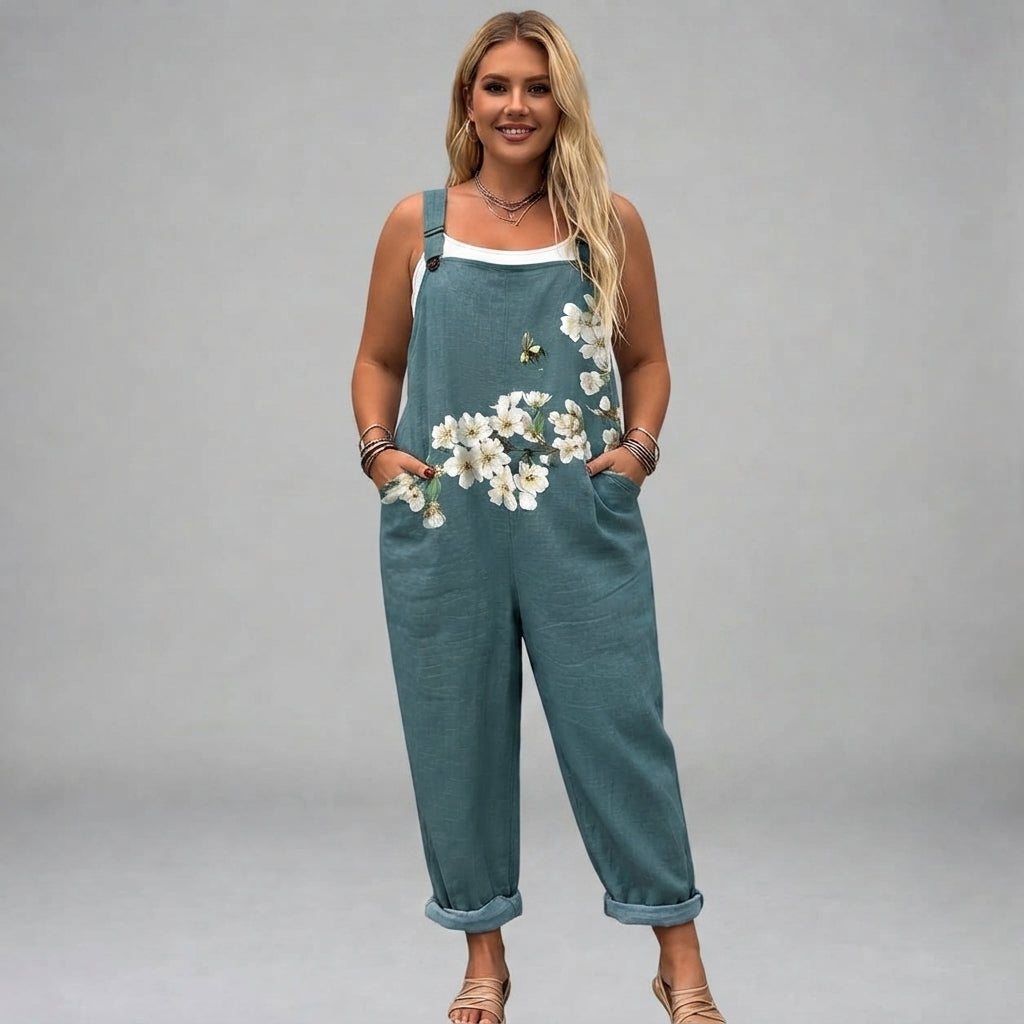 Melisande | Floral Garden Overalls