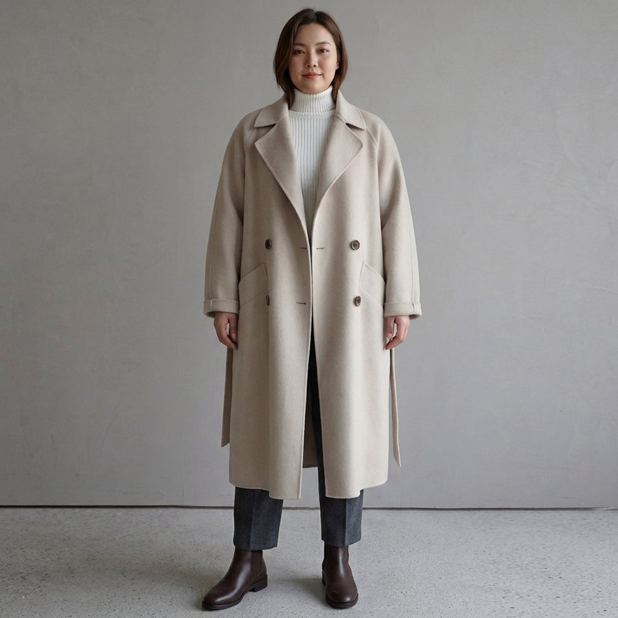 Clara - Women's Wool Trench Coat