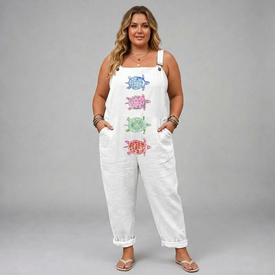 Anneliese | Marine Turtle Jumpsuit
