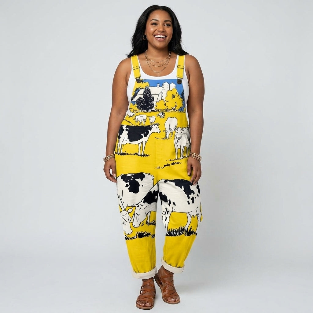 Daphne | Country-Print Jumpsuit