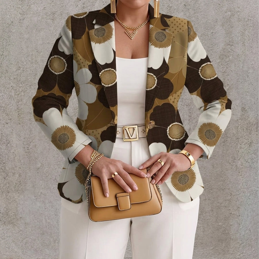 Clothilde | Daisy Print Blazer