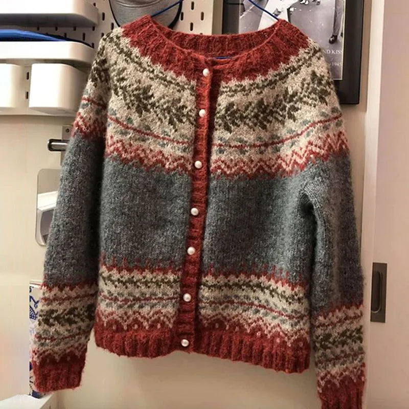 Jessica | Vintage Icelandic Cardigan