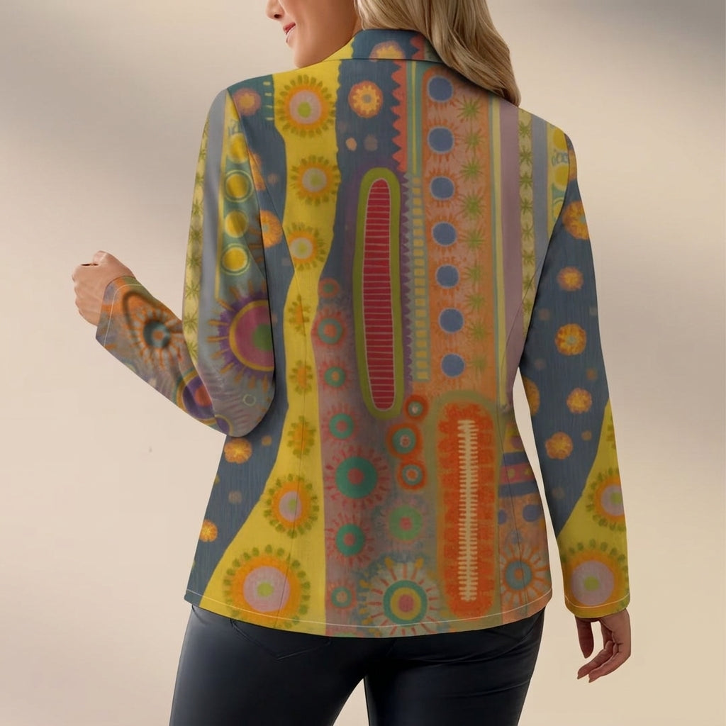 Faustine | Bohemian Medallion Blazer