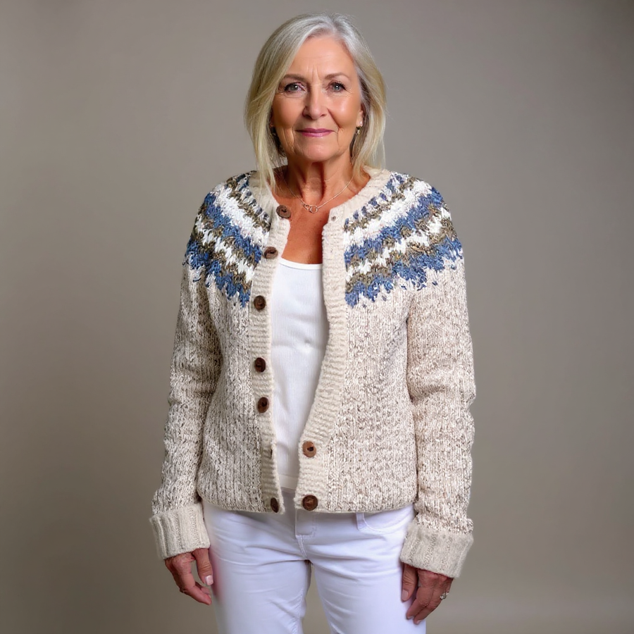 Peyton | Vintage Icelandic Cardigan