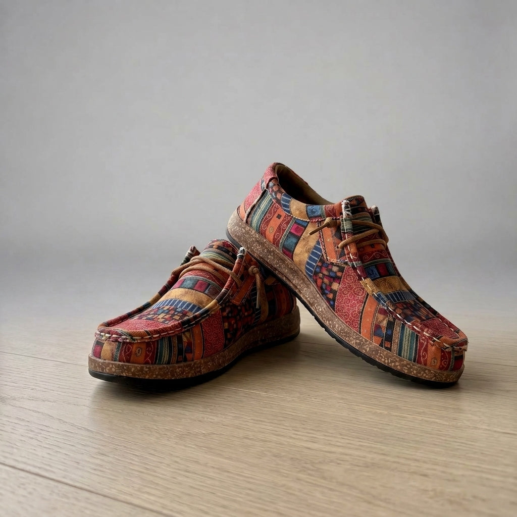 Rebecca | Patterned Sneakers