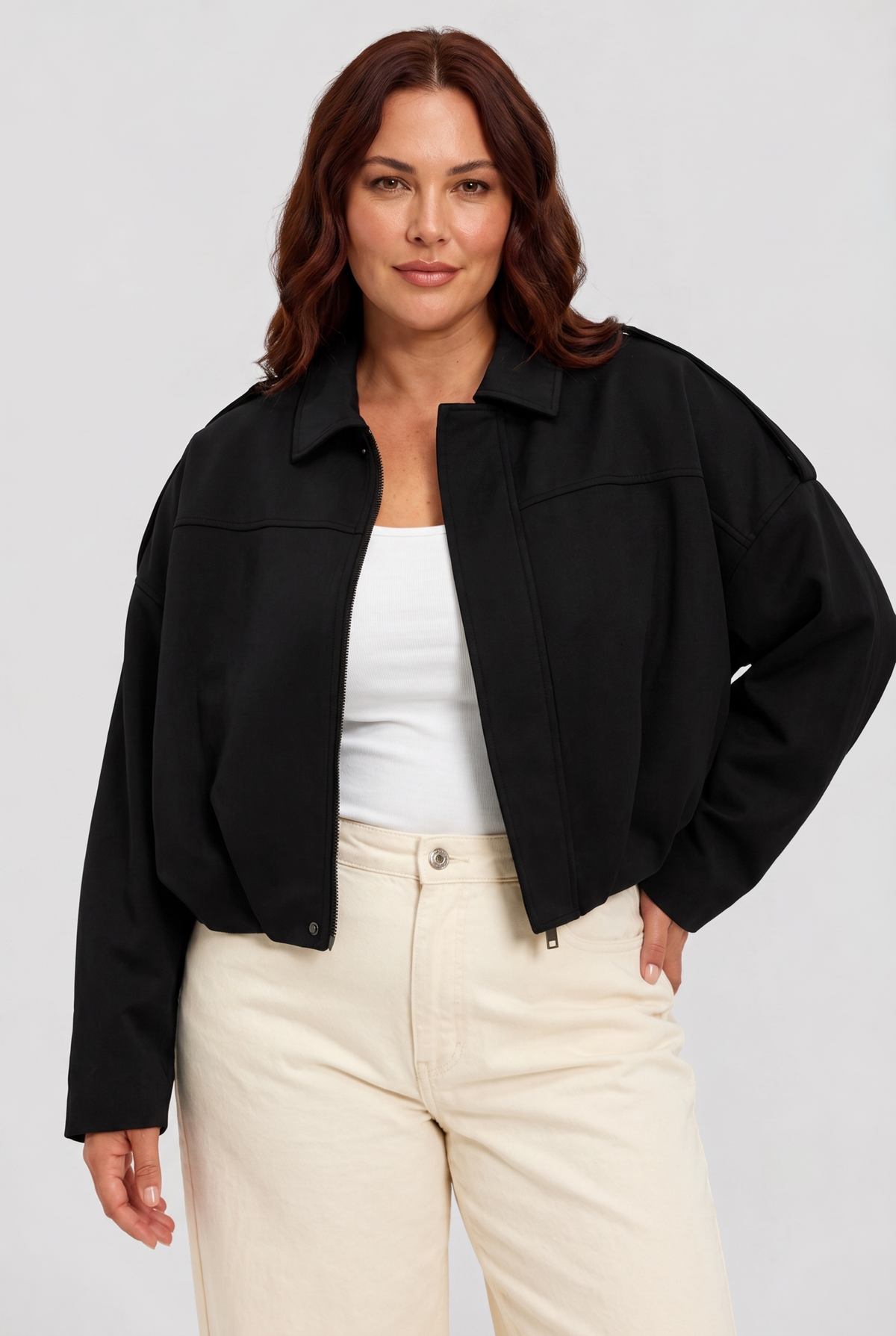 Elina Suede Jacket