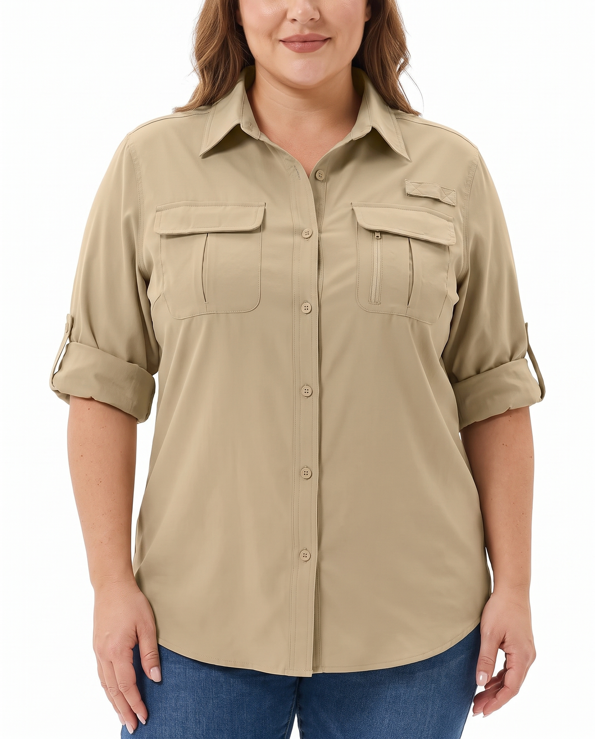 Selena - Safari Blouse