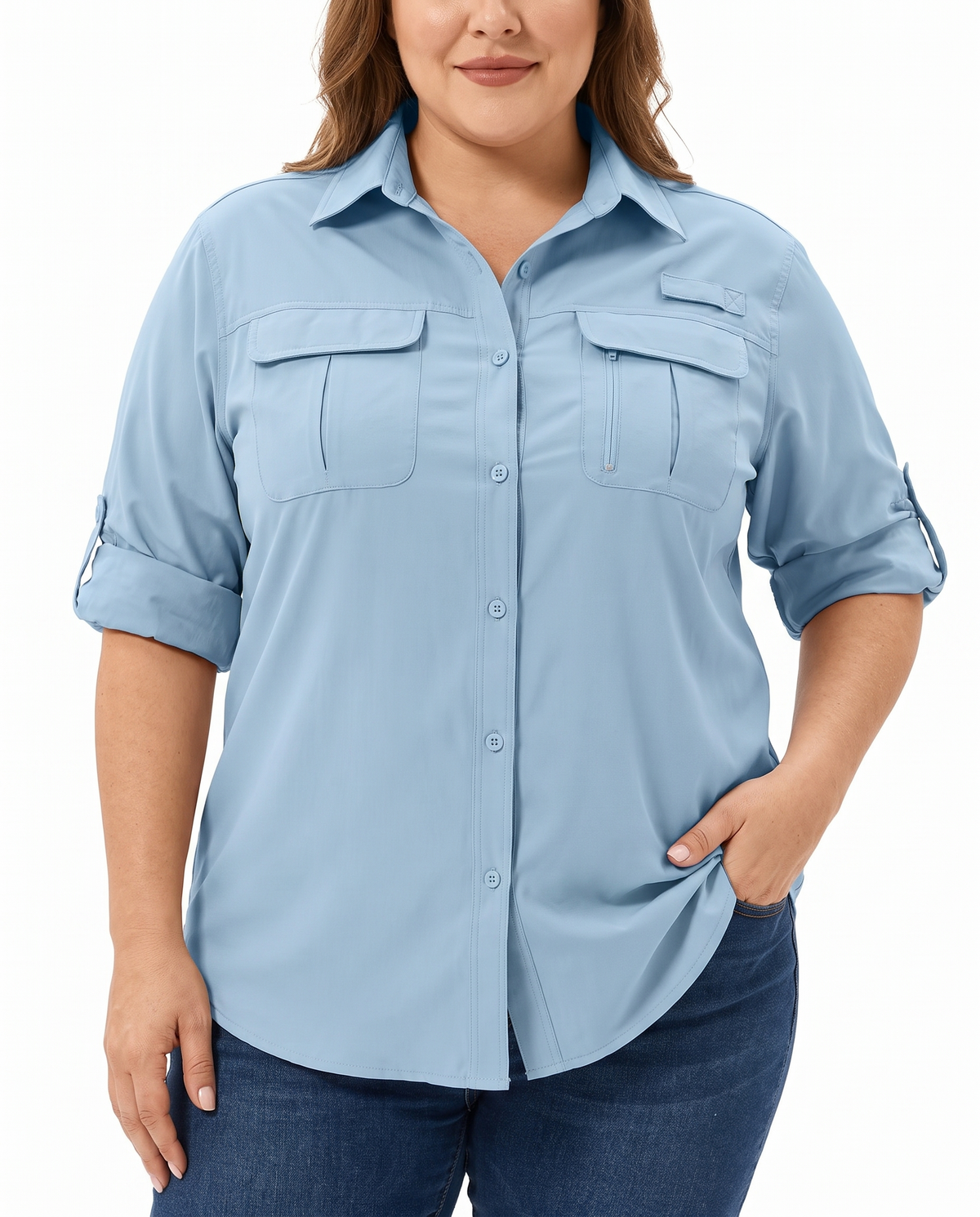 Selena - Safari Blouse