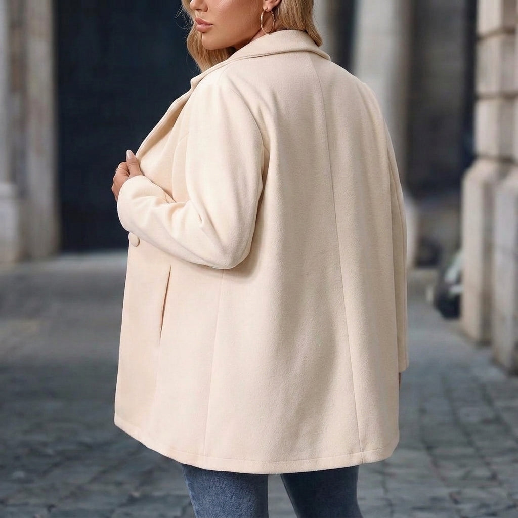 Elena | Stand Collar Coat