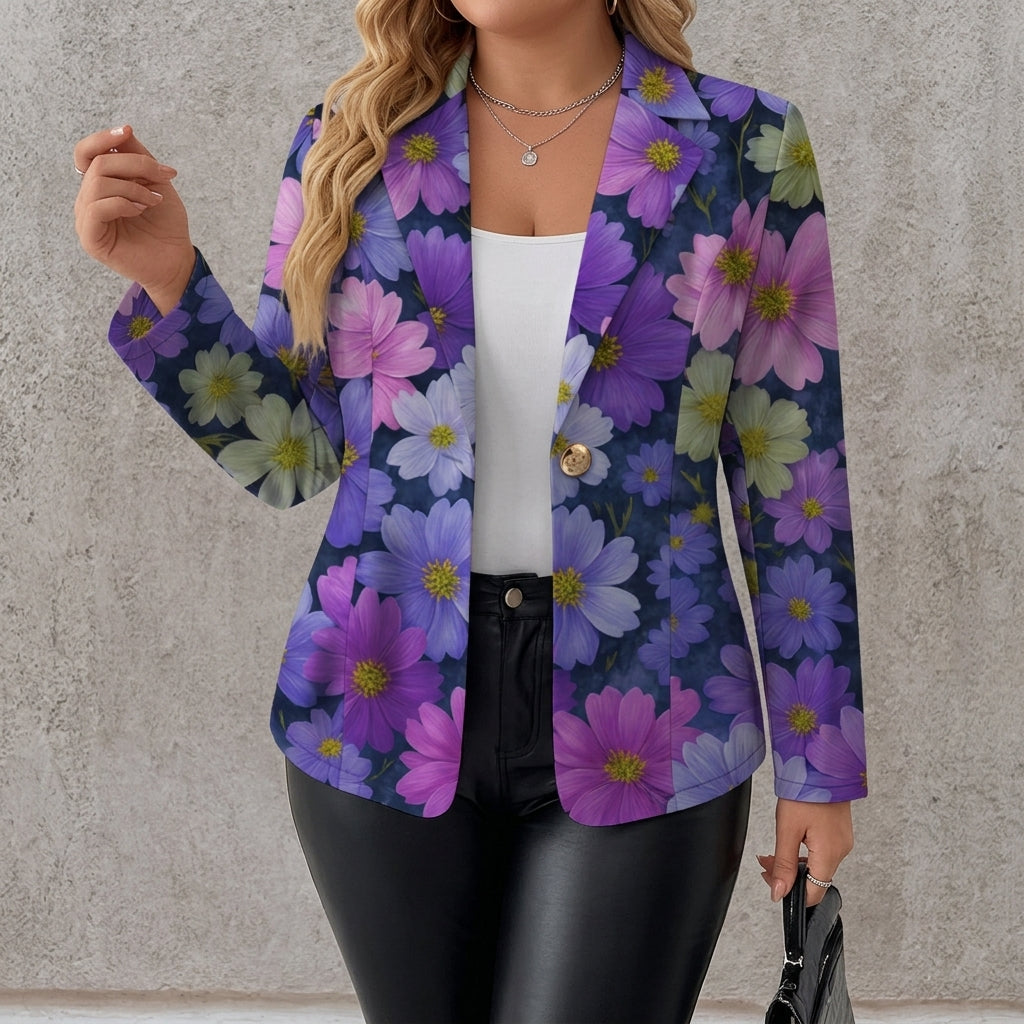 Bellamira | Purple Cosmos Blazer
