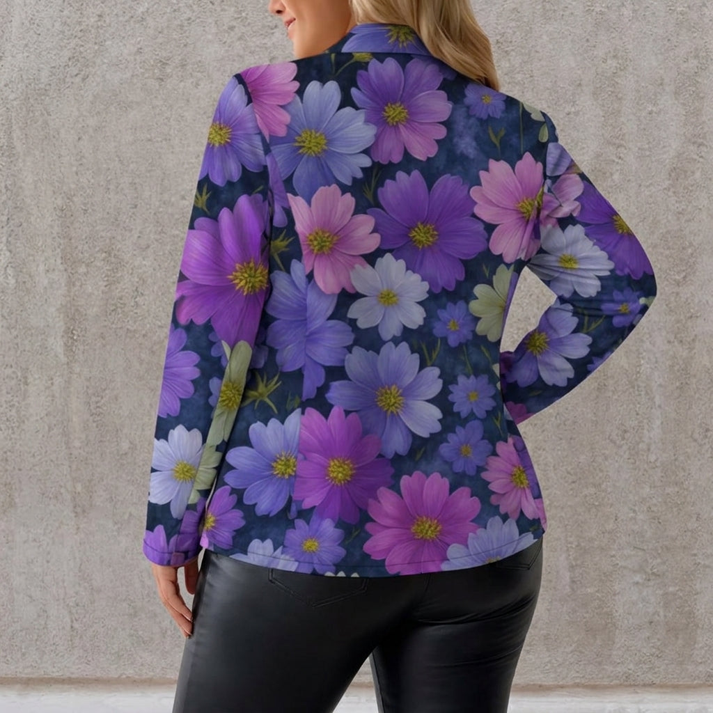 Bellamira | Purple Cosmos Blazer