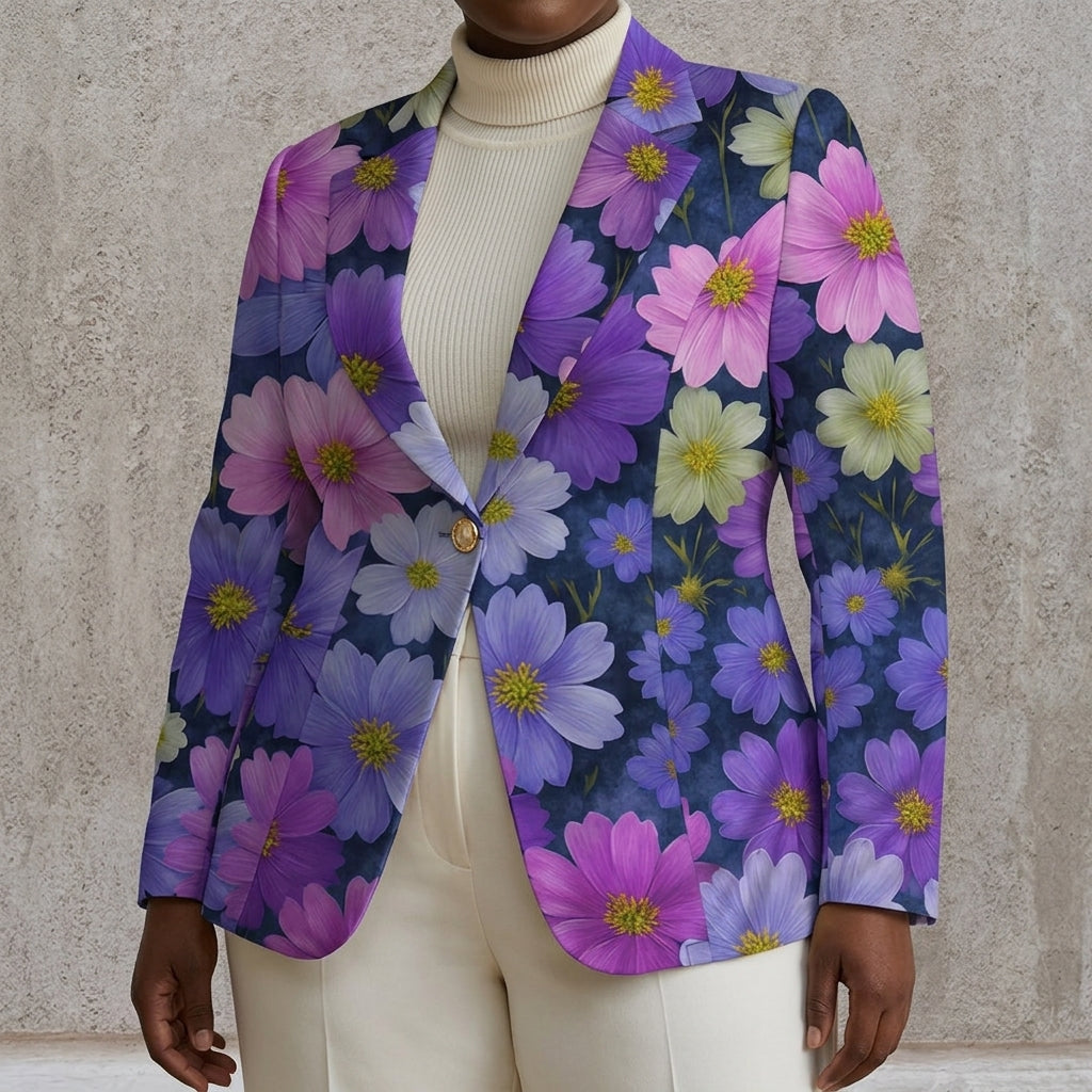 Bellamira | Purple Cosmos Blazer