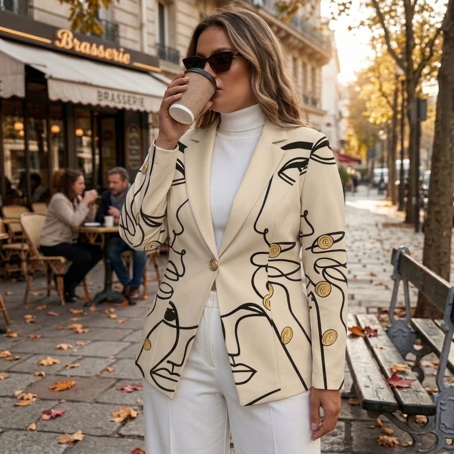 Philippine | Line Art Blazer