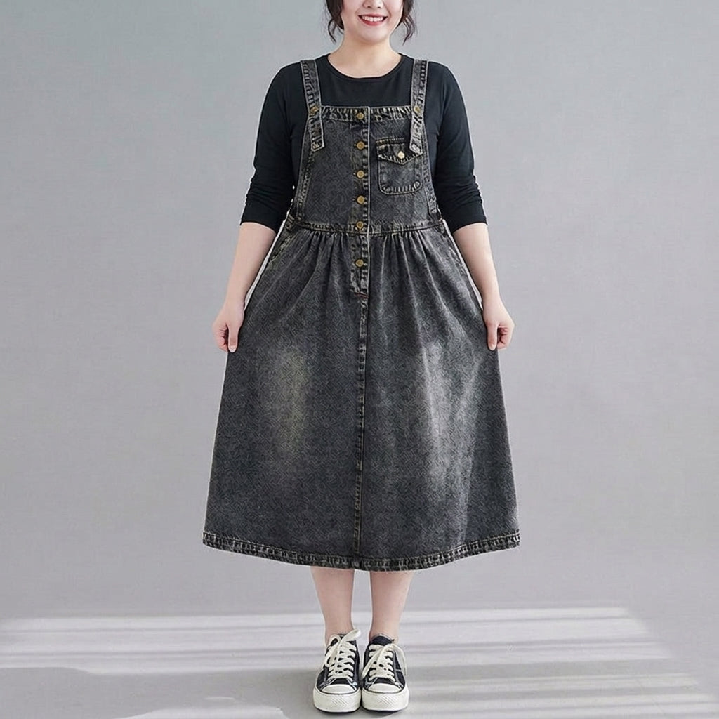 Victoria | Vintage Denim Dress