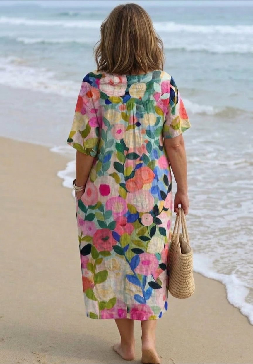 Bente - Vintage Flower Dress