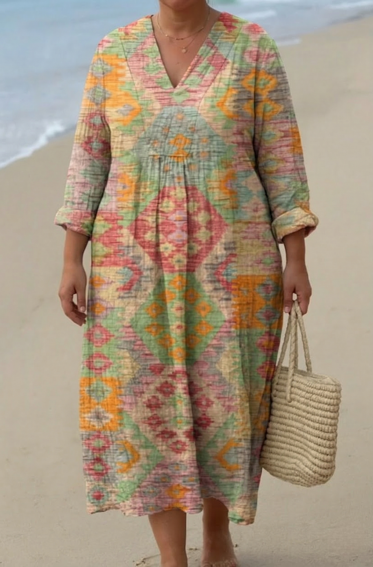 Virginia - Printed Summer Breeze Dress