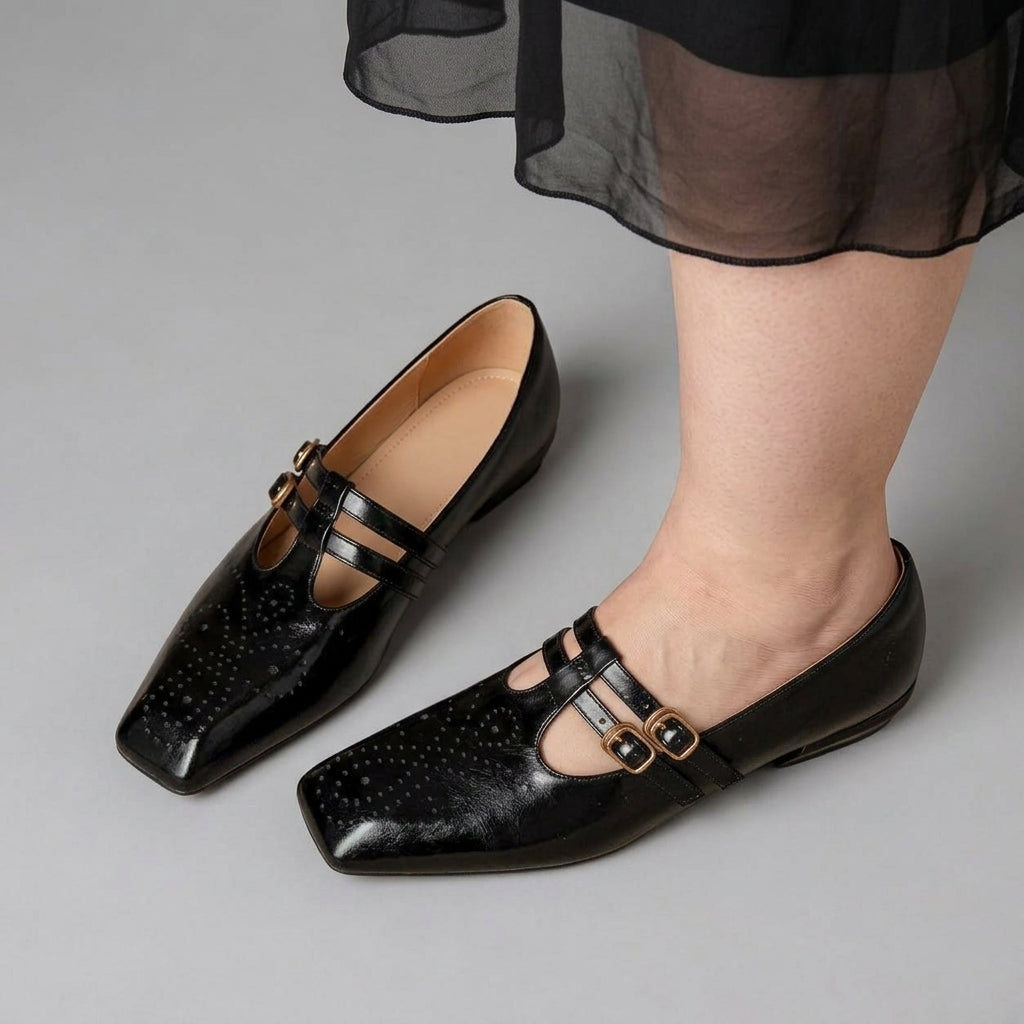 Marisol | Brogue Mary Jane Pumps